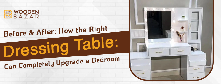 Bedroom Dressing Table for Organized Living