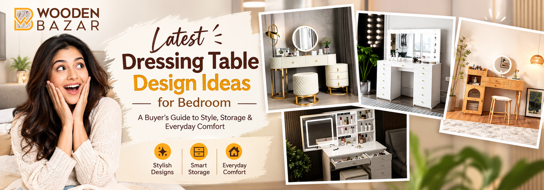 Latest dressing table design for modern bedroom