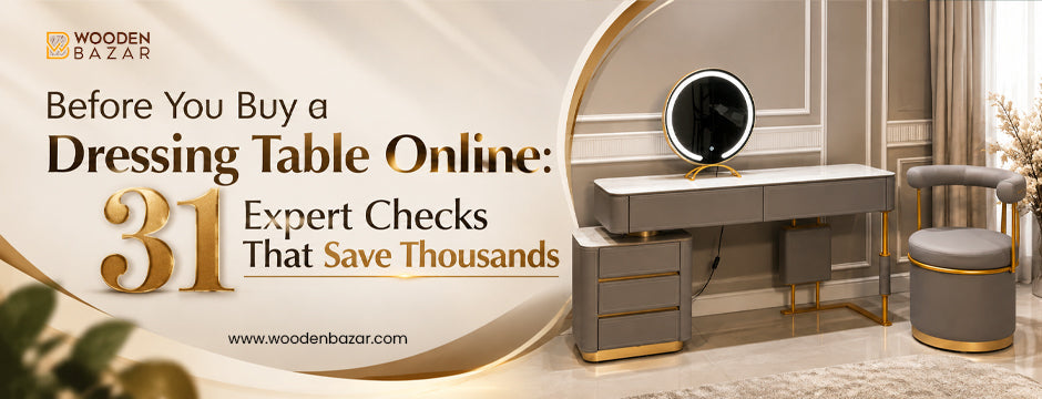 Buy Dressing Table Online | 31 Smart Checks