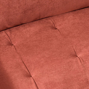 Dekky Three Seater Upholstered Sofa - Wooden Bazar