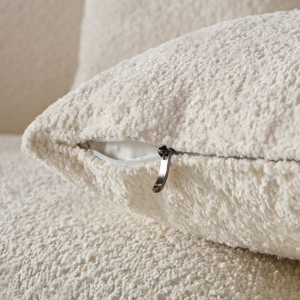 Newtex Upholstered Curved Sofa - Wooden Bazar