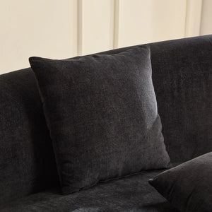 Newtex Upholstered Curved Sofa - Wooden Bazar