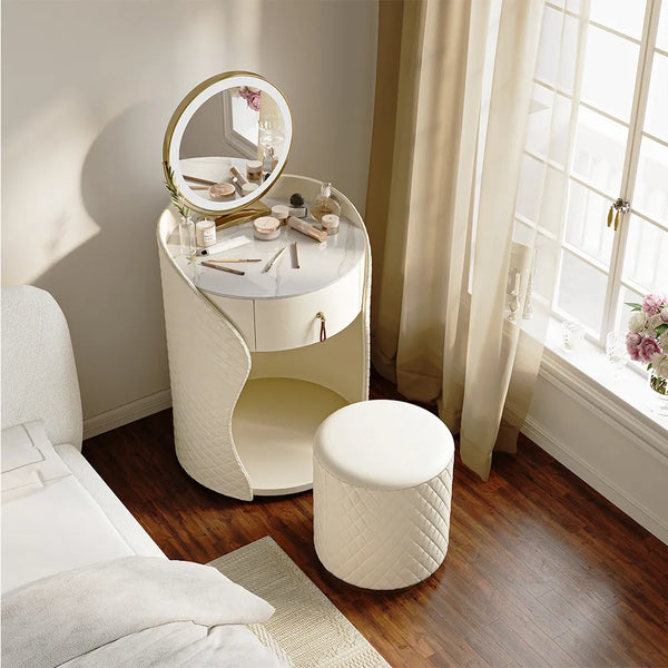 Jevun Modern Luxury Makeup Vanity Set - Wooden Bazar