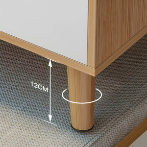 Modern Wooden Flip-top Dressing Vanity Make-up Table - Wooden Bazar