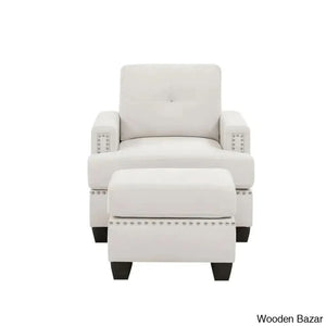 Chair with ottoman -1