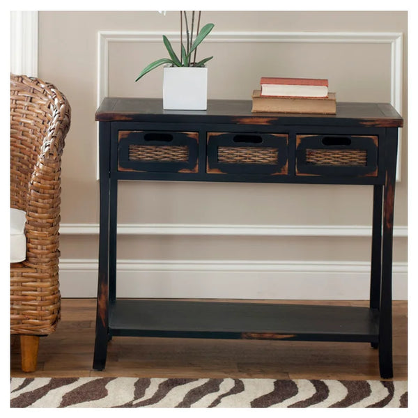 Console Table for Entryway, Hallway, Living Room & Sofa Area  Wooden Bazar