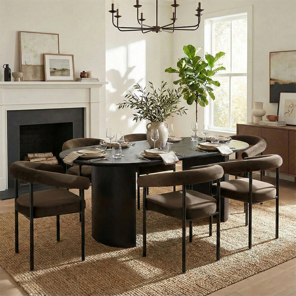 Cope Modern Restaurant Dining Set - Wooden Bazar