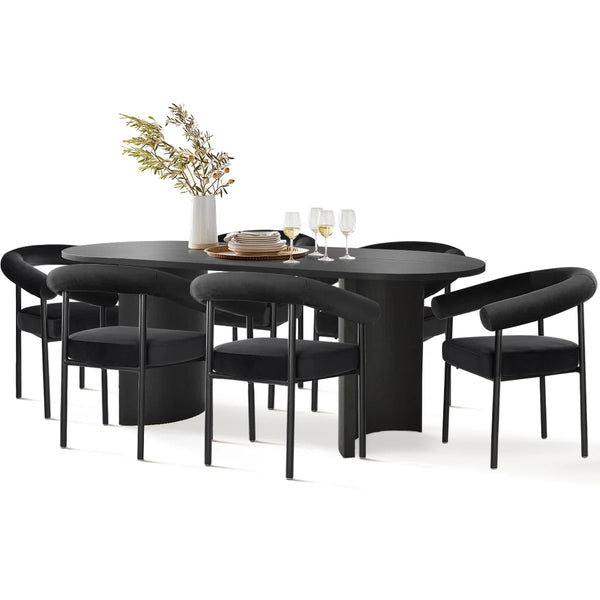 Cope Modern Restaurant Dining Set - Wooden Bazar