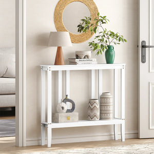 Modern Console Sofa Table for Entryway, Hallway & Living Room  Wooden Bazar