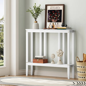 Modern Console Sofa Table for Entryway, Hallway & Living Room  Wooden Bazar