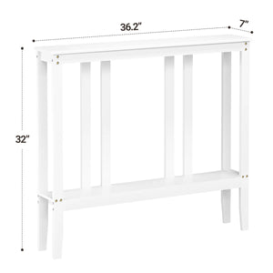 Modern Console Sofa Table for Entryway, Hallway & Living Room  Wooden Bazar