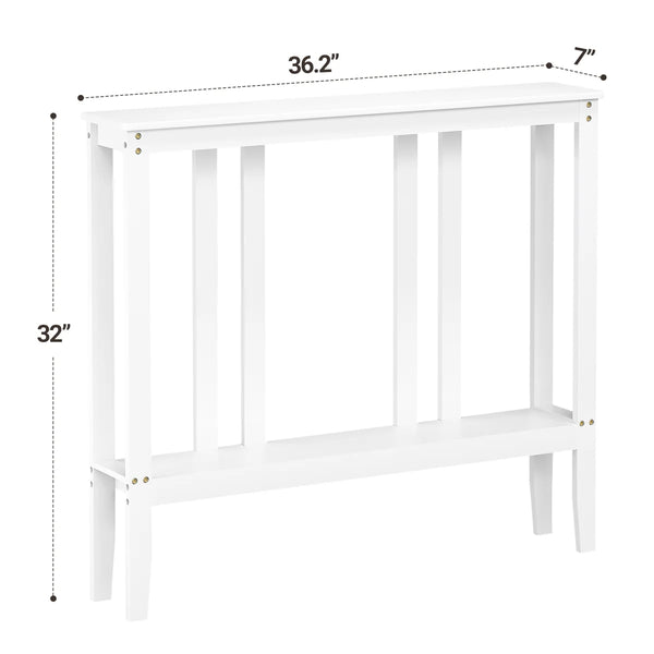 Modern Console Sofa Table for Entryway, Hallway & Living Room  Wooden Bazar