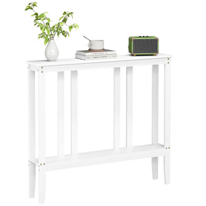 Modern Console Sofa Table for Entryway, Hallway & Living Room  Wooden Bazar