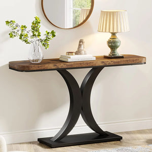 Console Table for Entryway, Hallway & Living Room – Modern Accent Table  Wooden Bazar