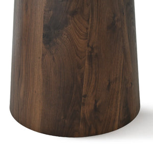 Enkore Round Pedestal Dining Table - Wooden Bazar