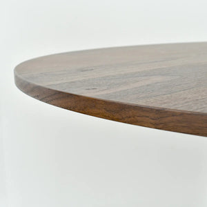 Enkore Round Pedestal Dining Table - Wooden Bazar