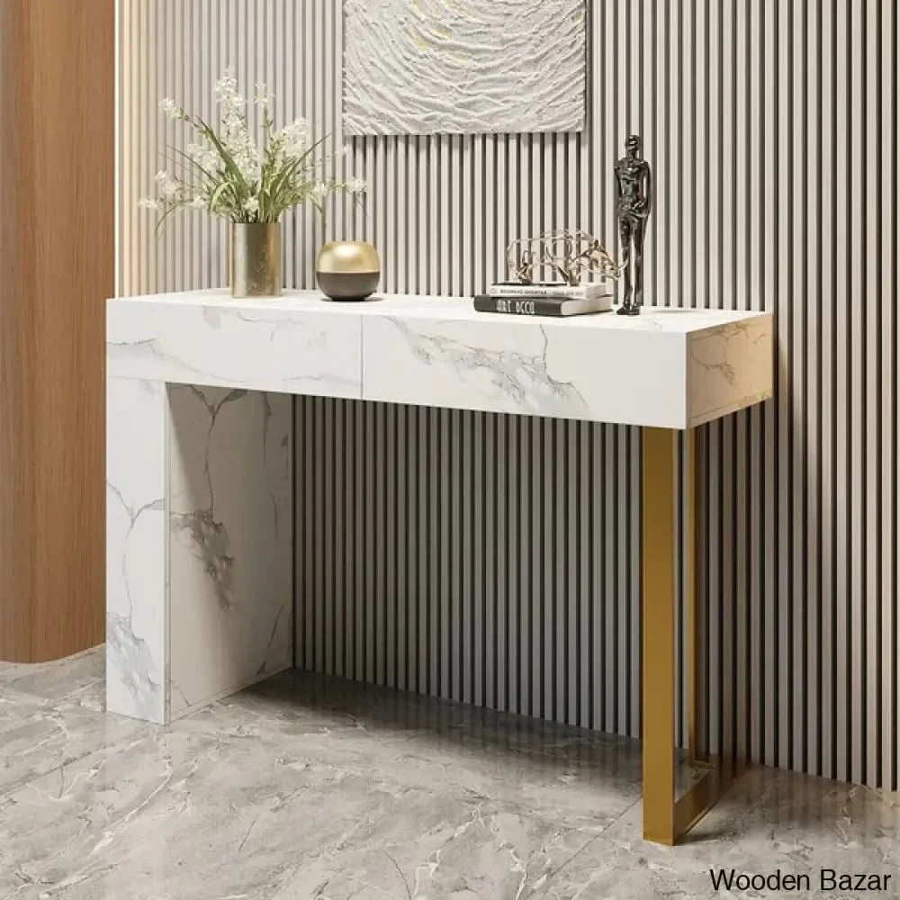 End Table for Small Spaces - Console Table