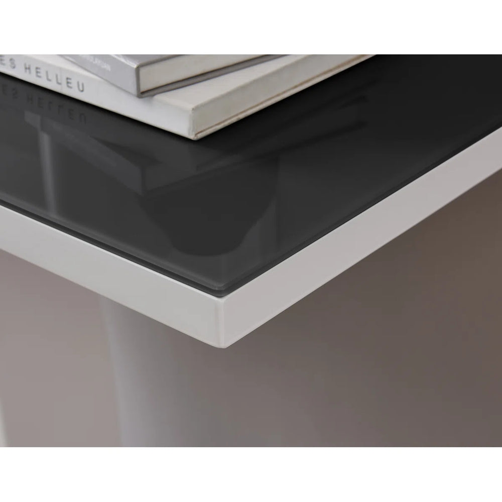 Glass Top Sofa Table for Living Room & Hallway  Wooden Bazar
