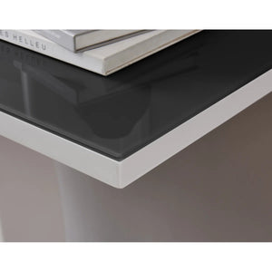 Glass Top Sofa Table for Living Room & Hallway  Wooden Bazar