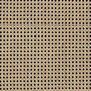 Beige and Brown Rattan Folding Room Divider with Solid Wood Panels  Wooden Bazar