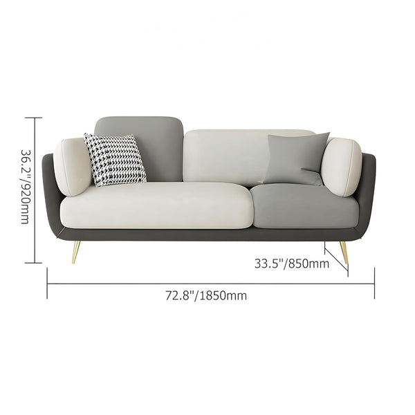 Luxury Heavy-Duty Chesterfield 3-Seater Sofa with Classic Arm Design