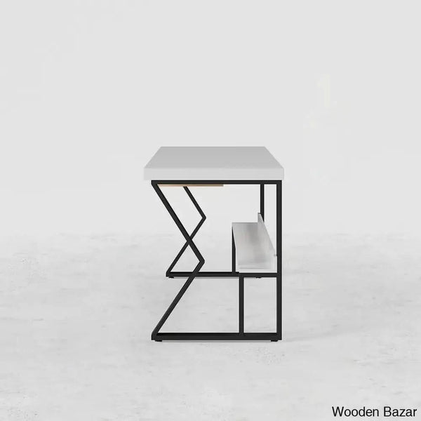 This Computer Desk in the room with its astounshing design making it the ideal accent for any home office or corporate setting, it can fit any place.