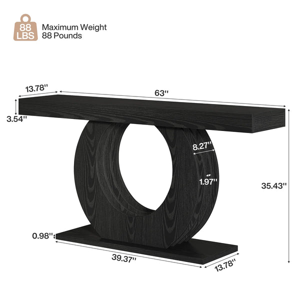 Wood Console Sofa Table  Wooden Bazar
