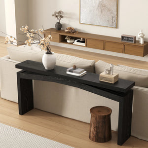 Wood Sofa Console Table for Entryway, Living Room & Hallway  Wooden Bazar