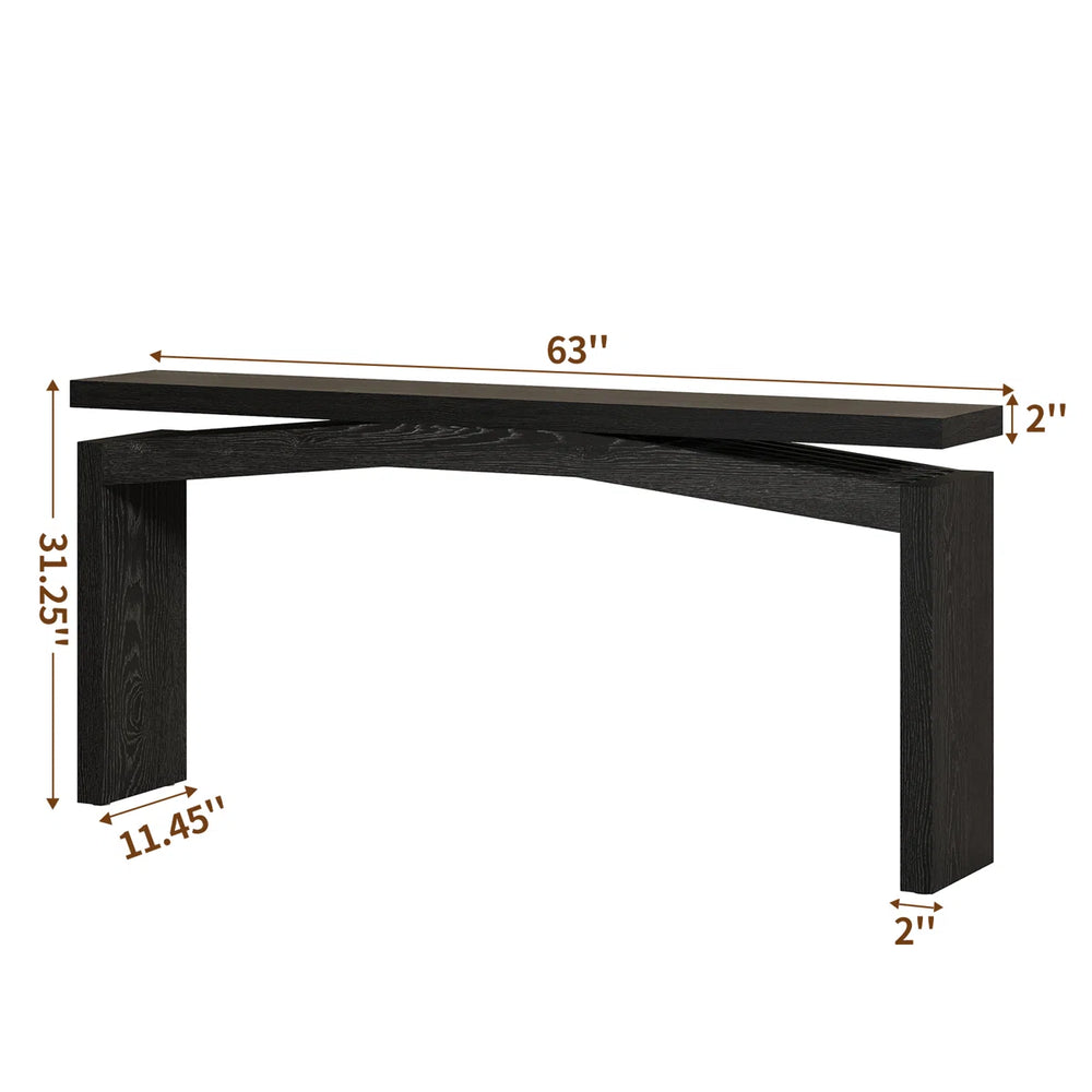 Wood Sofa Console Table for Entryway, Living Room & Hallway  Wooden Bazar