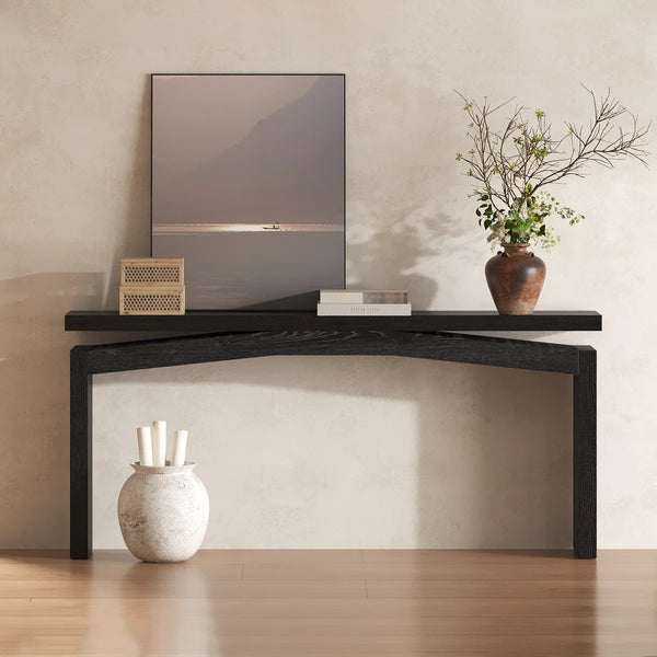 Wood Sofa Console Table for Entryway, Living Room & Hallway  Wooden Bazar