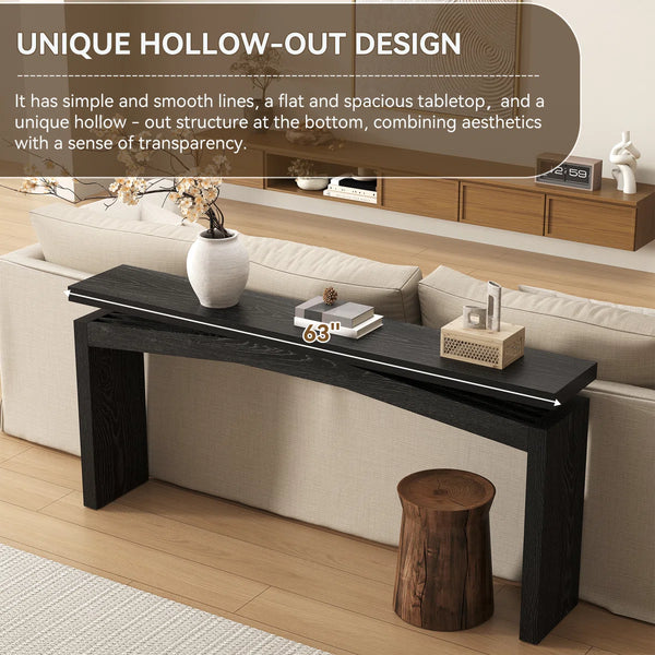 Wood Sofa Console Table for Entryway, Living Room & Hallway  Wooden Bazar