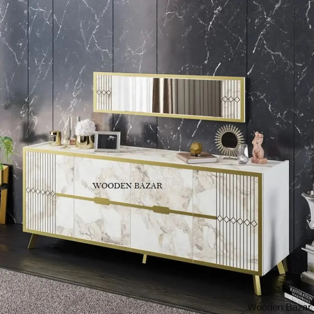 Side Wooden Table - Console Table 