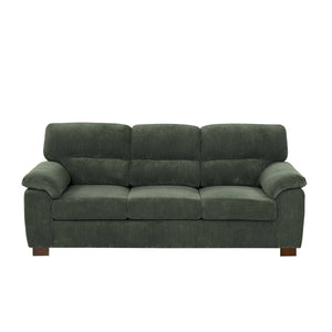 Denik 3 Seater Comfy Couches With Deep Seat For Living Room - Wooden Bazar