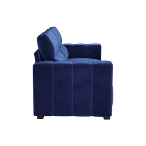 Hikky Deep Seat 2 Seater Sofa with Wooden Frame - Wooden Bazar