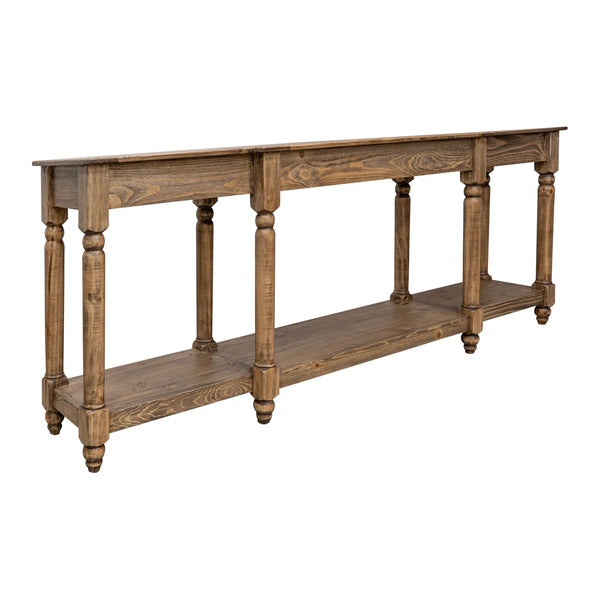 Solid Wood Top Console Table for Living Room, Entryway & Hallway  Wooden Bazar
