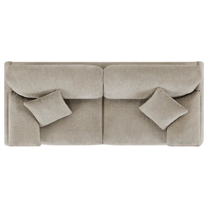 Simperk Upholstered Causal Chenille Sofa - Wooden Bazar