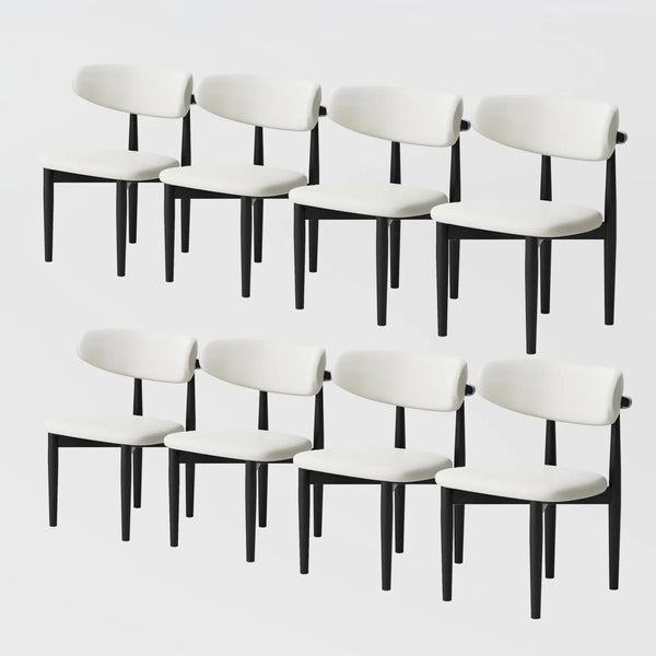 Modern Oval Dining Table Set with Sintered Stone Top and Upholstered Chairs Pre-Assembled Dining Room Furniture