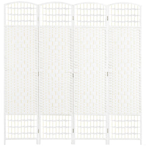 Alaudin Solid Wood Folding Room Divider Privacy Screen  Wooden Bazar