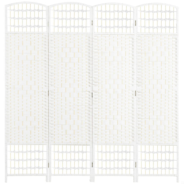 Alaudin Solid Wood Folding Room Divider Privacy Screen  Wooden Bazar