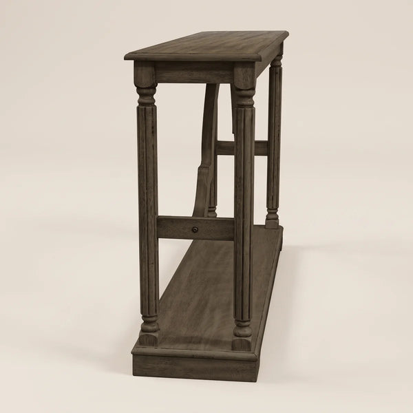 Solid Wood Console Table for Entryway, Hallway & Living Room  Wooden Bazar