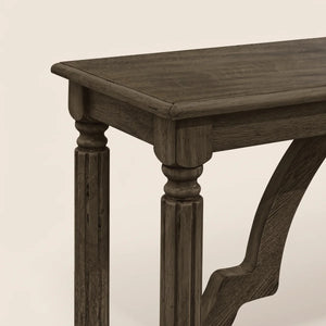 Solid Wood Console Table for Entryway, Hallway & Living Room  Wooden Bazar