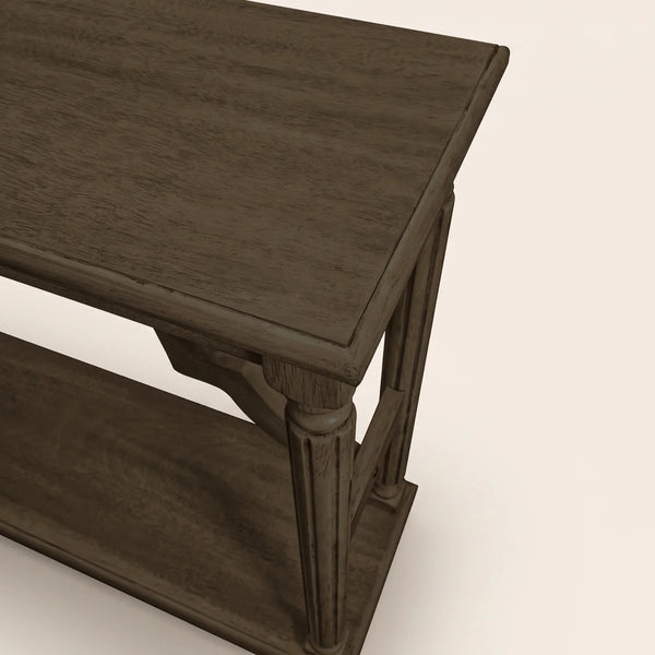 Solid Wood Console Table for Entryway, Hallway & Living Room  Wooden Bazar