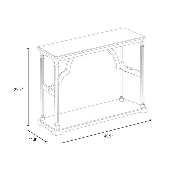 Solid Wood Console Table for Entryway, Hallway & Living Room  Wooden Bazar