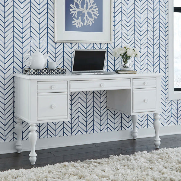 Alvy Vanity Desk  Wooden bazar
