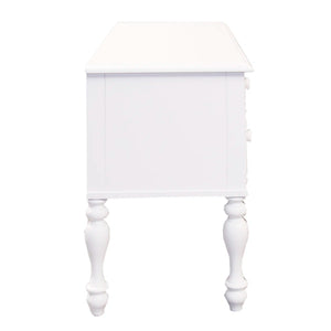 Alvy Vanity Desk  Wooden bazar