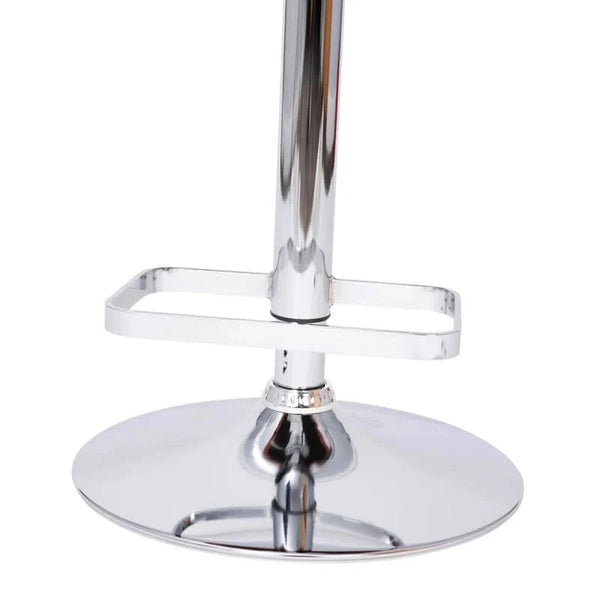 Amberlie Swivel Modern Upholstered Adjustable-Height Bar stool