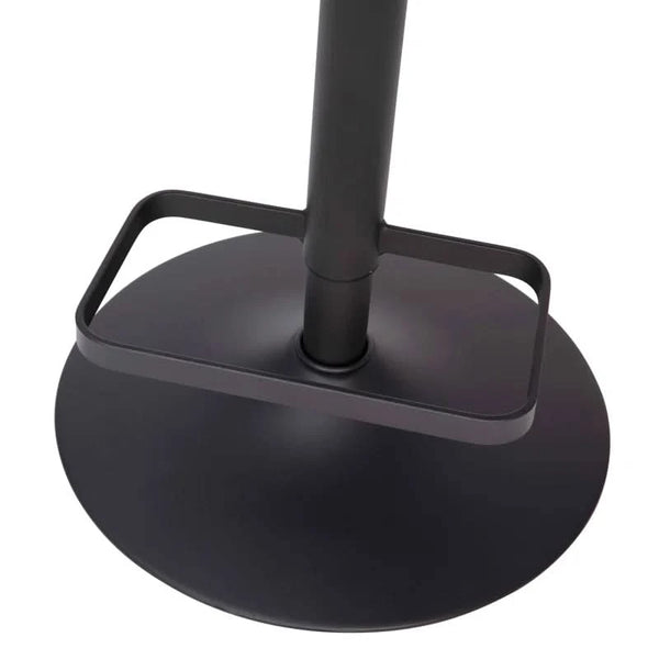 Amberlie Swivel Modern Upholstered Adjustable-Height Bar stool