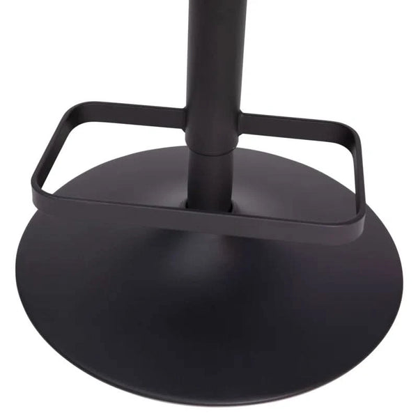 Amberlie Swivel Modern Upholstered Adjustable-Height Bar stool