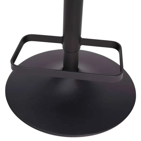 Amberlie Swivel Modern Upholstered Adjustable-Height Bar stool
