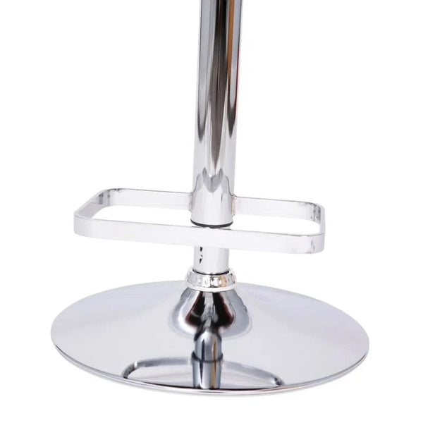 Amberlie Swivel Modern Upholstered Adjustable-Height Bar stool